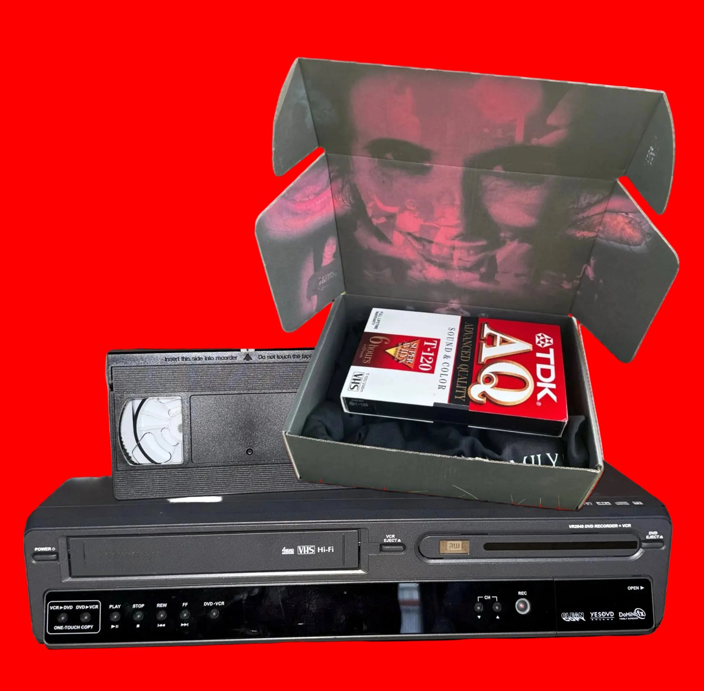 VCR + MYSTERY BOX COMBO