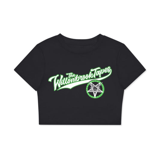 SCRIPT BABY TEE GREEN