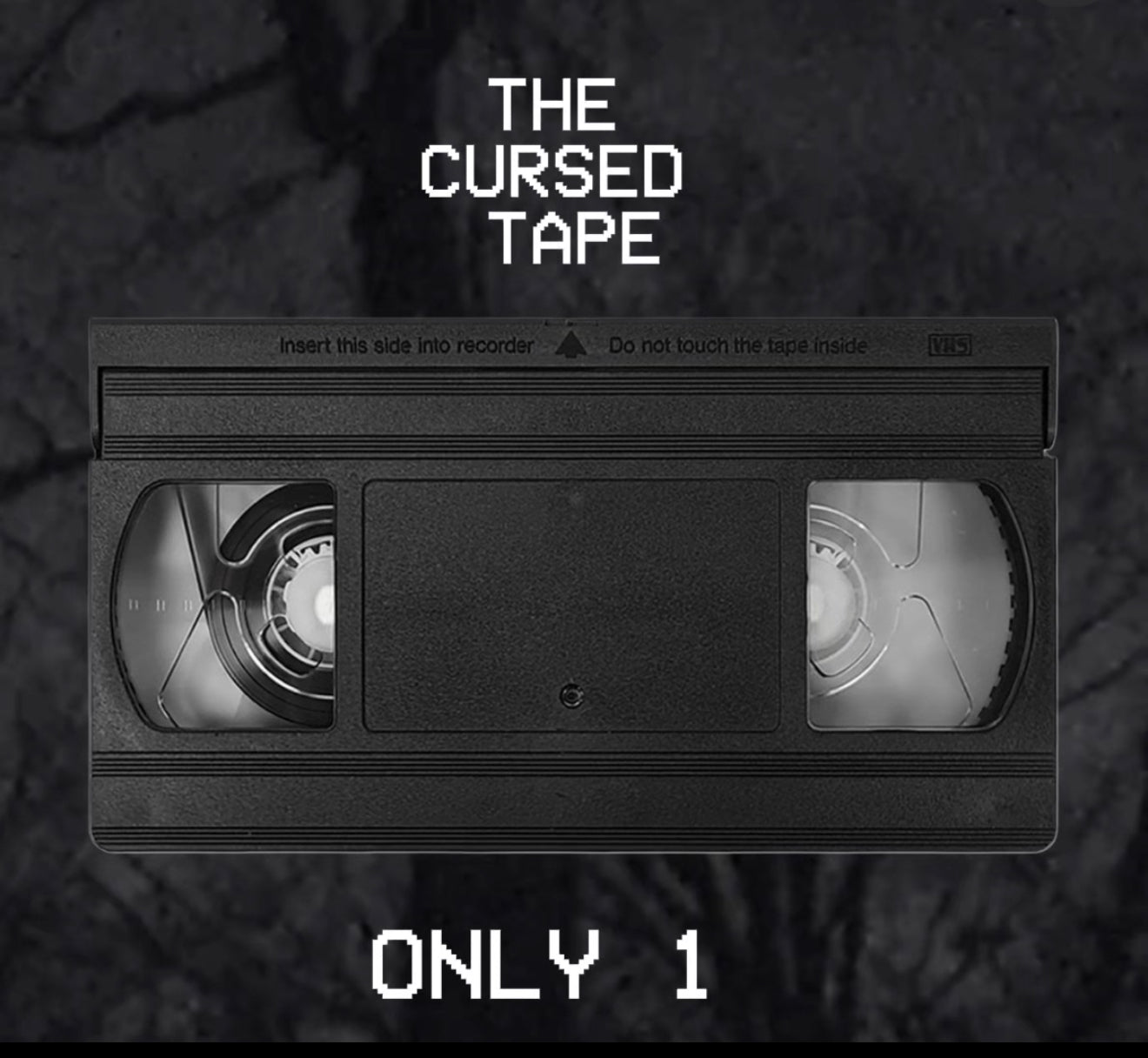 1/1 CURSED TAPE + BLOODY SCREEN USED MYSTERY CLOTHING