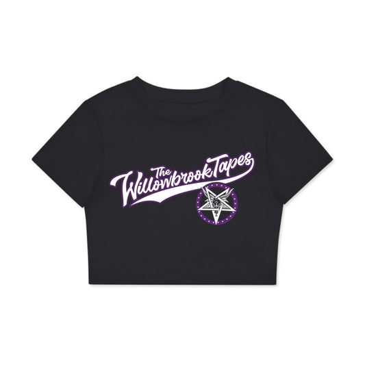 SCRIPT BABY TEE PURPLE